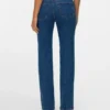 Jeans droit taille haute Vmtessa