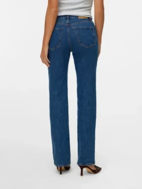 Jeans droit taille haute Vmtessa