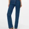 Jeans droit taille haute Vmtessa