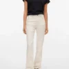 Jeans droit taille haute Vmtessa
