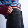 Jeans droit taille mi-haute Tsrunway
