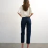 Jeans droit à taille mi-haute Tsrunway