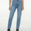 Jeans droit taille mi-haute Tsrunway