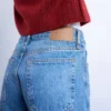 Jeans droit taille mi-haute Tsrunway