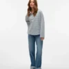 Jeans droit à taille mi-haute Vmallison