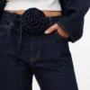 Jeans droit à taille mi-haute Vmallison