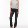 Jeans droit taille moyenne Topshop