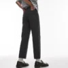 Jeans droit taille moyenne Topshop