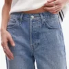 Jeans droit taille moyenne Topshop