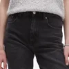 Jeans droit taille moyenne Topshop
