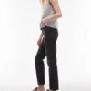 Jeans droit taille moyenne Topshop