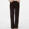 Jeans en velours côtelé taille haute et coupe large Vmtessa