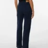 Jeans en velours côtelé taille haute et coupe large Vmtessa