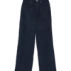 Jeans en velours côtelé taille haute et coupe large Vmtessa