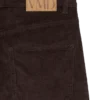 Jeans en velours côtelé taille haute et coupe large Vmtessa