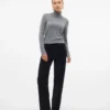 Jeans en velours côtelé taille haute et coupe large Vmtessa