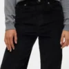 Jeans en velours côtelé taille haute et coupe large Vmtessa