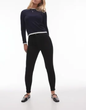 Jeans skinny taille haute Topshop