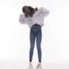 Jeans skinny taille haute Topshop