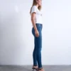 Jeans skinny taille haute Tsjamie