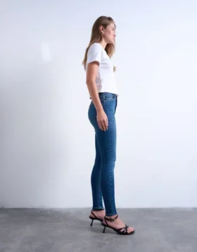 Jeans skinny taille haute Tsjamie