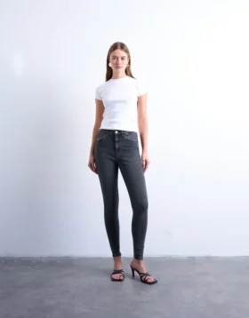 Jeans skinny taille haute Tsjamie