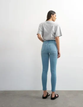 Jeans skinny taille haute Tsjamie