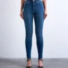 Jeans skinny taille haute Tsjamie