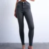 Jeans skinny taille haute Tsjamie