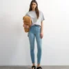 Jeans skinny taille haute Tsjamie