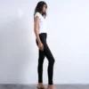 Jeans skinny taille haute Tsjoni