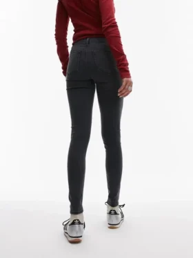 Jeans skinny taille haute Tsjoni