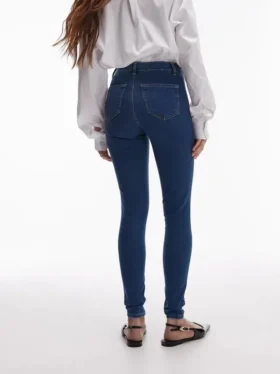 Jeans skinny taille haute Tsjoni