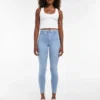 Jeans skinny taille haute Tsjoni