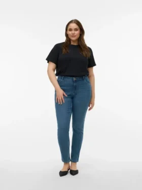 Jeans skinny taille mi-haute Vmcpaige