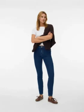 Jeans skinny taille mi-haute Vmelly
