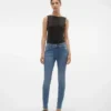 Jeans skinny taille mi-haute Vmempower