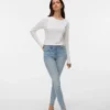 Jeans skinny taille mi-haute Vmflash