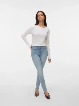 Jeans skinny taille mi-haute Vmflash
