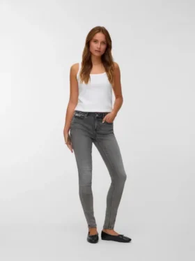 Jeans skinny taille mi-haute Vmflash