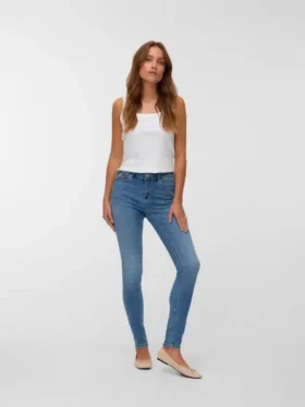 Jeans skinny taille mi-haute Vmflash