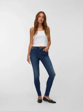 Jeans skinny taille mi-haute Vmflash