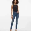 Jeans skinny taille mi-haute Vmflash
