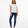 Jeans skinny taille mi-haute Vmflash