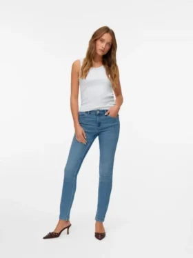 Jeans skinny taille mi-haute Vmpaige