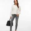 Jeans skinny taille mi-haute Vmpolly