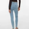Jeans skinny taille mi-haute Vmpolly
