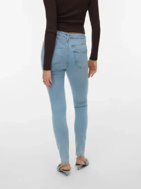 Jeans skinny taille mi-haute Vmpolly