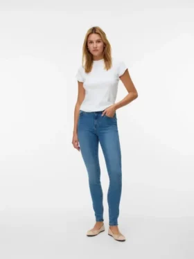 Jeans skinny taille mi-haute VMTanya