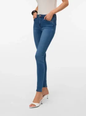 Jeans skinny taille mi-haute VMTanya